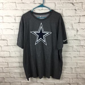 Nike NFL tee dri fit 3x gray Cowboys C16